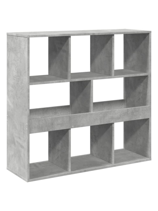 Dělicí stěna betonově šedá 100 x 33 x 94,5 cm kompozitní dřevo