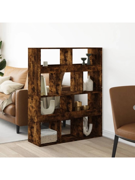 Dělicí stěna kouřový dub 100 x 33 x 125,5 cm kompozitní dřevo