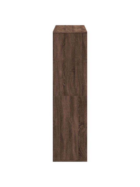Dělicí stěna hnědý dub 100 x 33 x 125,5 cm kompozitní dřevo