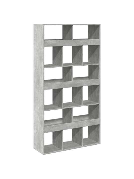 Dělicí stěna betonově šedá 100 x 33 x 187,5 cm kompozitní dřevo