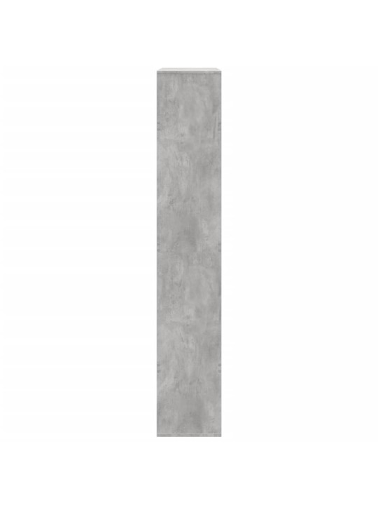 Dělicí stěna betonově šedá 100 x 33 x 187,5 cm kompozitní dřevo