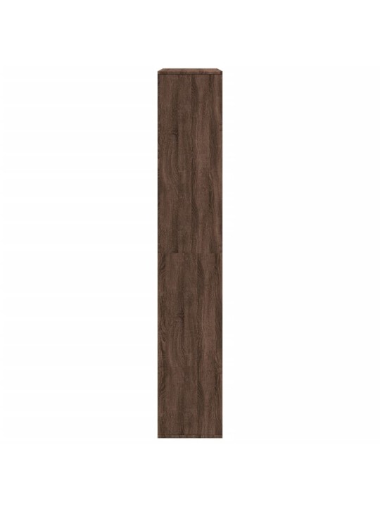 Dělicí stěna hnědý dub 100 x 33 x 187,5 cm kompozitní dřevo