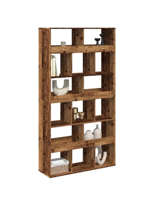 Dělicí stěna old wood 100 x 33 x 187,5 cm kompozitní dřevo