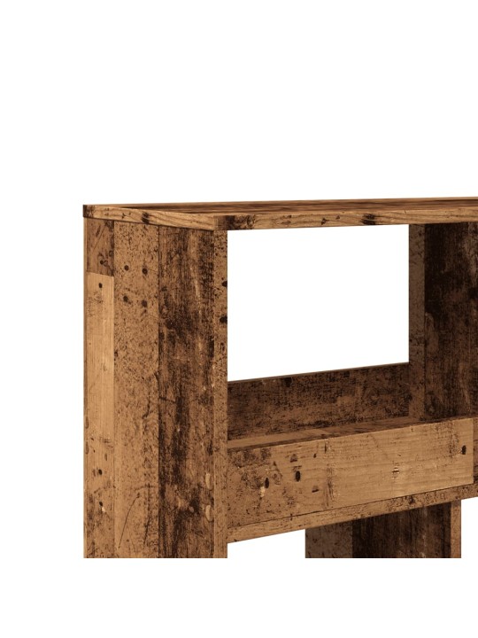 Dělicí stěna old wood 100 x 33 x 187,5 cm kompozitní dřevo