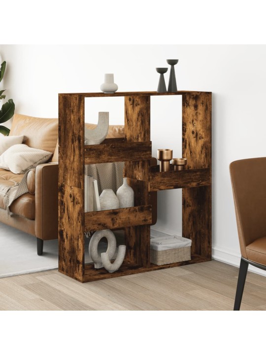 Dělící stěna kouřový dub 100 x 33 x 115 cm kompozitní dřevo
