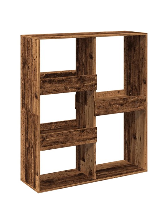 Dělicí stěna old wood 100 x 33 x 115 cm kompozitní dřevo