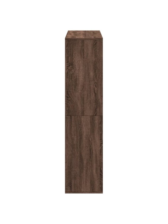 Dělicí stěna hnědý dub 100 x 33 x 135 cm kompozitní dřevo