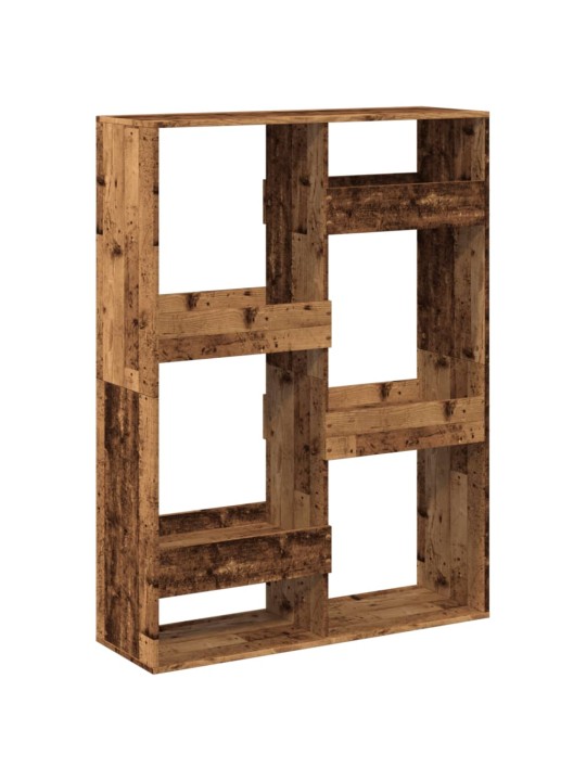 Dělicí stěna old wood 100 x 33 x 135 cm kompozitní dřevo
