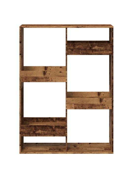 Dělicí stěna old wood 100 x 33 x 135 cm kompozitní dřevo