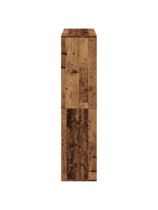 Dělicí stěna old wood 100 x 33 x 135 cm kompozitní dřevo