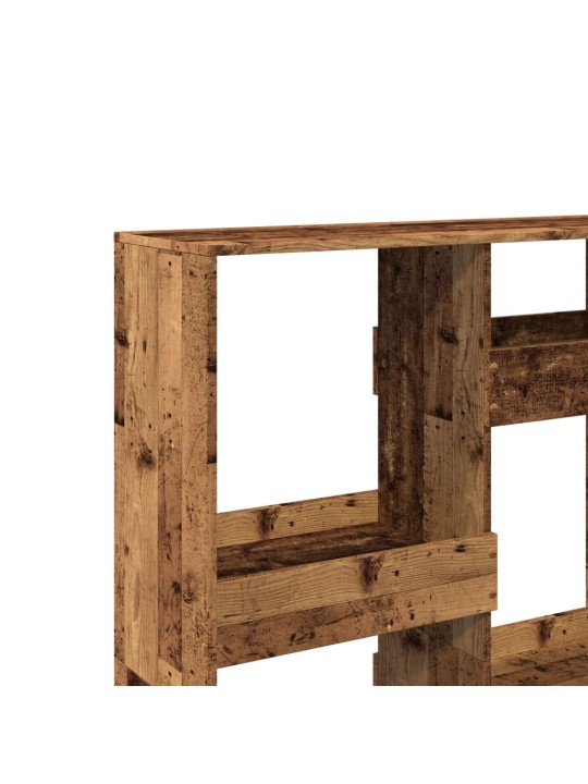 Dělicí stěna old wood 100 x 33 x 135 cm kompozitní dřevo
