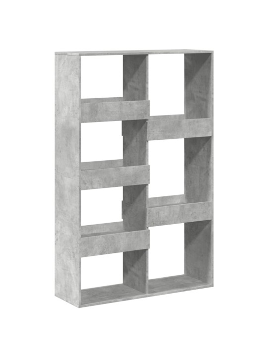 Dělicí stěna betonově šedá 100 x 33 x 155,5 cm kompozitní dřevo