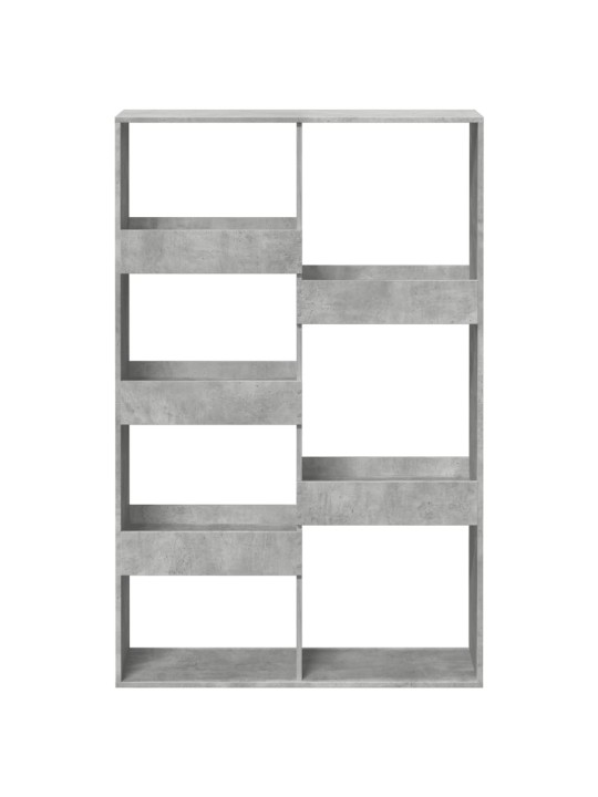 Dělicí stěna betonově šedá 100 x 33 x 155,5 cm kompozitní dřevo