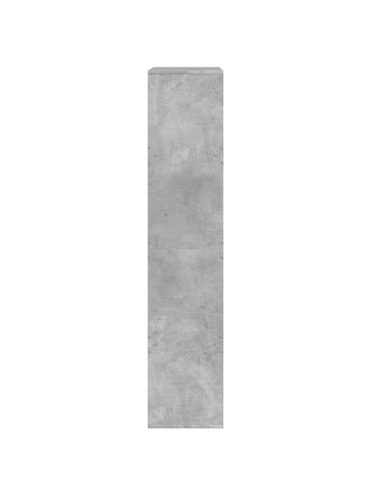 Dělicí stěna betonově šedá 100 x 33 x 155,5 cm kompozitní dřevo
