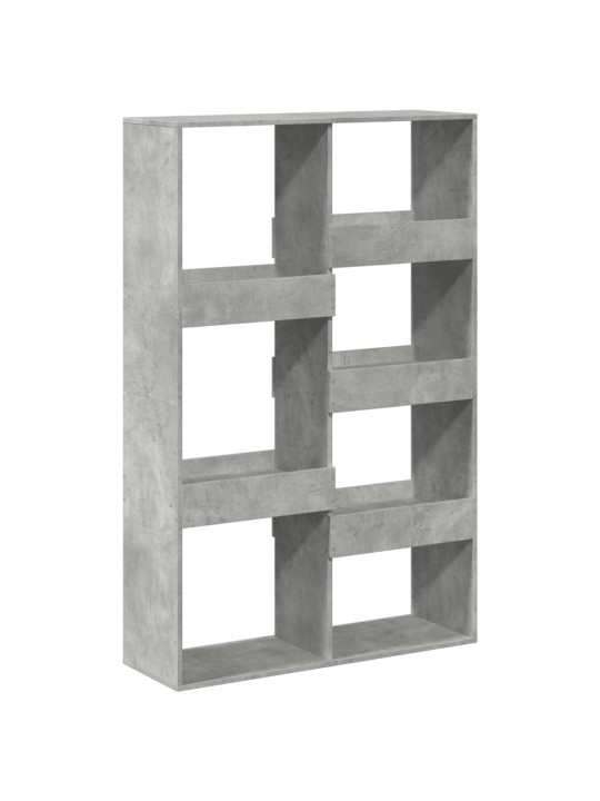Dělicí stěna betonově šedá 100 x 33 x 155,5 cm kompozitní dřevo