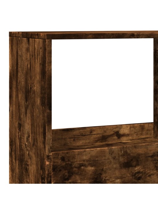 Dělicí stěna kouřový dub 100 x 33 x 155,5 cm kompozitní dřevo