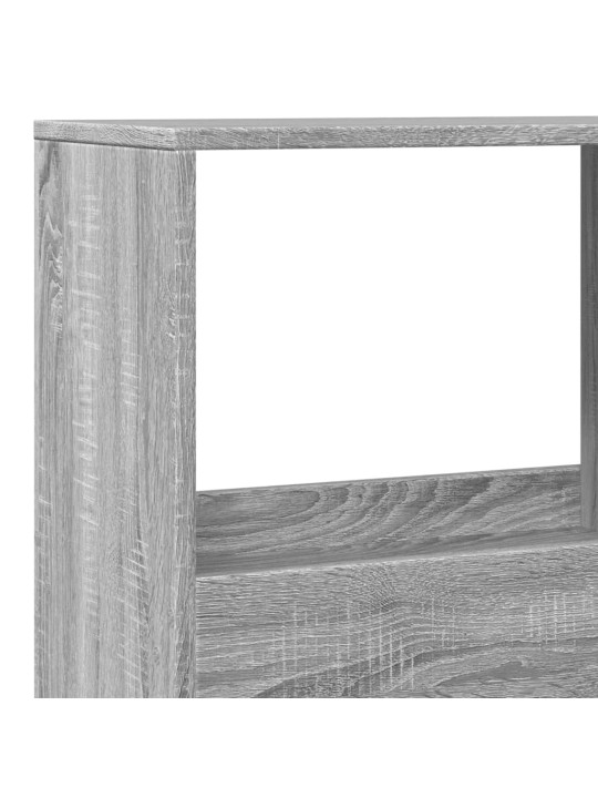 Dělicí stěna šedá sonoma 100 x 33 x 155,5 cm kompozitní dřevo