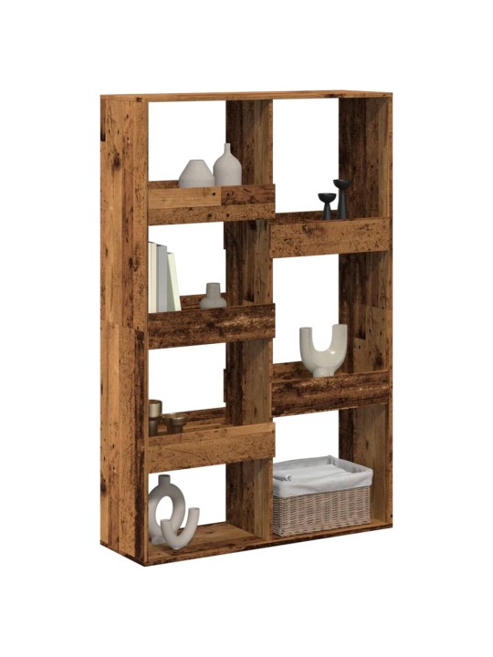 Dělicí stěna old wood 100 x 33 x 155,5 cm kompozitní dřevo