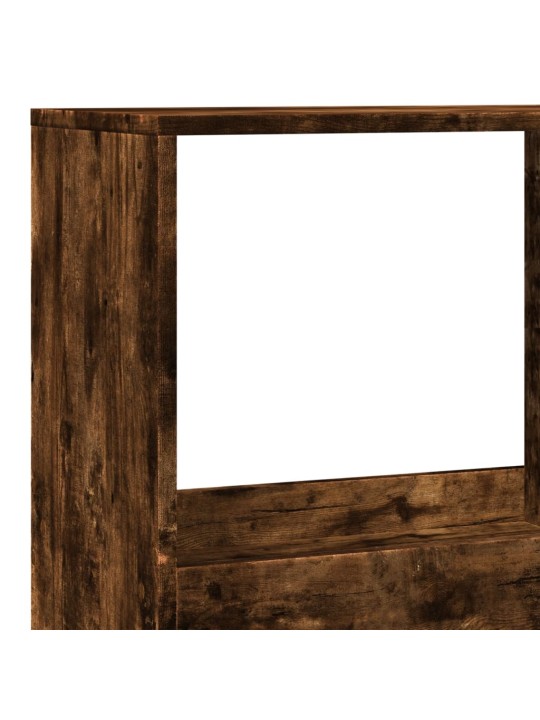 Dělící stěna kouřový dub 100 x 33 x 175 cm kompozitní dřevo