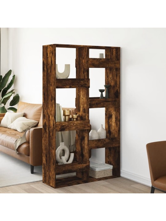 Dělící stěna kouřový dub 100 x 33 x 175 cm kompozitní dřevo