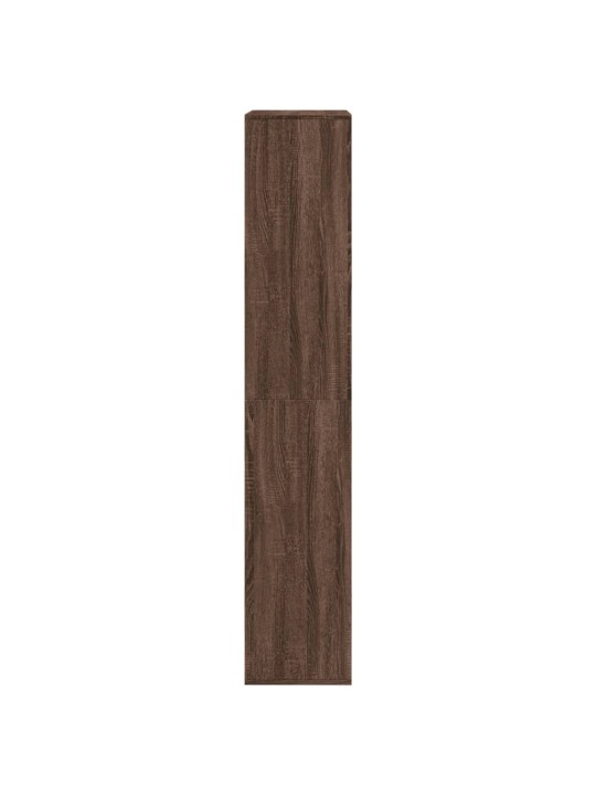 Dělicí stěna hnědý dub 100 x 33 x 175 cm kompozitní dřevo