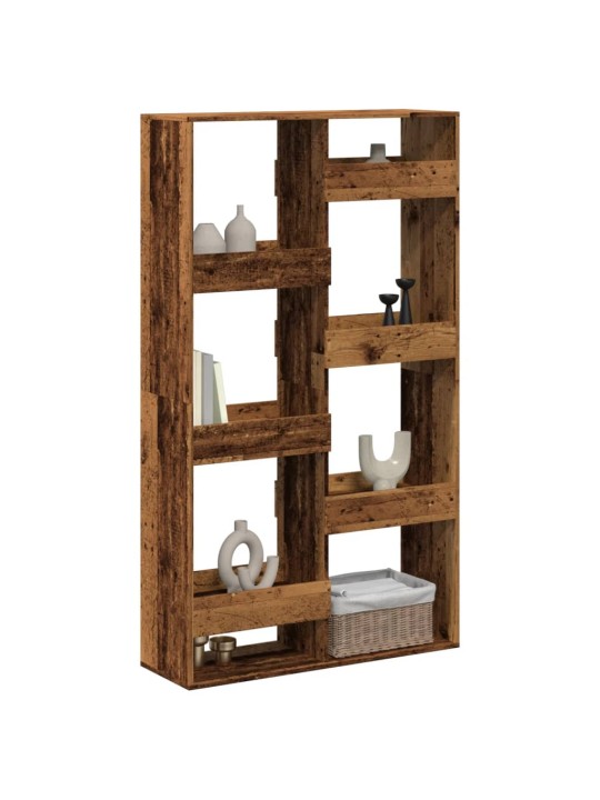 Dělicí stěna old wood 100 x 33 x 175 cm kompozitní dřevo