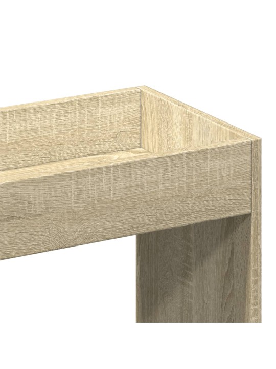 Skříň highboard dub sonoma 63 x 33 x 180 cm kompozitní dřevo