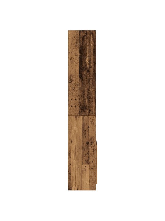 Skříň highboard old wood 63 x 33 x 180 cm kompozitní dřevo