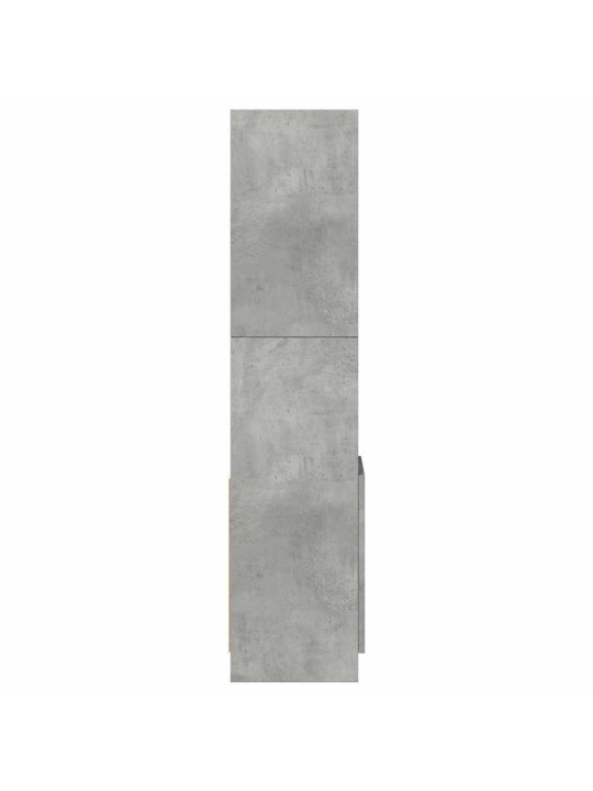 Skříň highboard betonově šedá 92 x 33 x 140 cm kompozitní dřevo