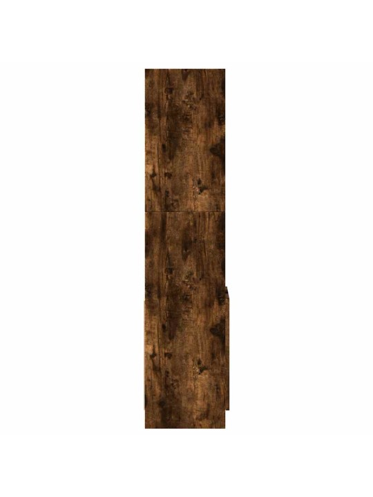Skříň highboard kouřový dub 92 x 33 x 140 cm kompozitní dřevo