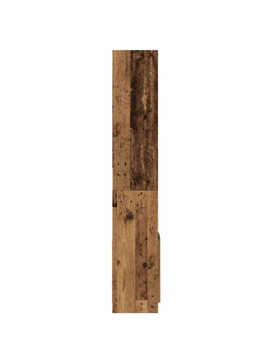 Skříň highboard old wood 92 x 33 x 180 cm kompozitní dřevo