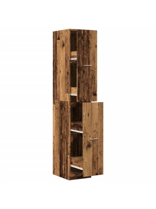 Skříňka na léky old wood 30 x 41 x 174,5 cm kompozitní dřevo