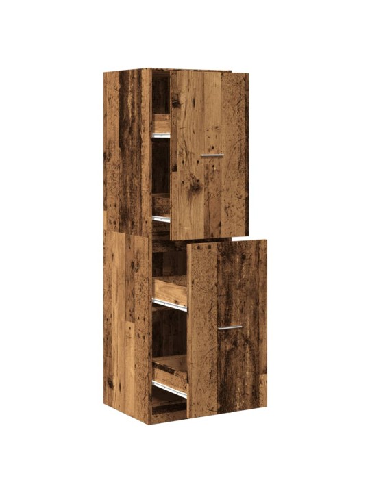 Skříňka na léky old wood 40 x 41 x 144,5 cm kompozitní dřevo