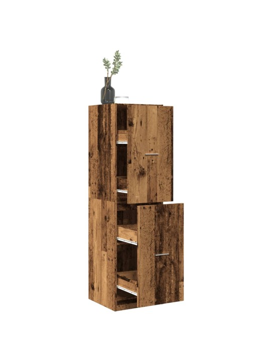 Skříňka na léky old wood 40 x 41 x 144,5 cm kompozitní dřevo