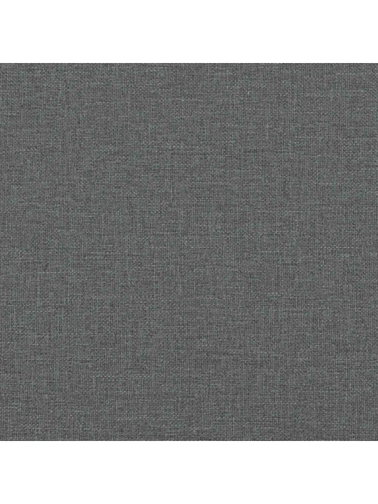 Křeslo tmavě šedé 74 x 84 x 100 cm textil