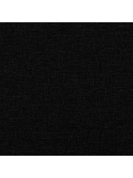 Houpací křeslo černé 74 x 90 x 102 cm textil