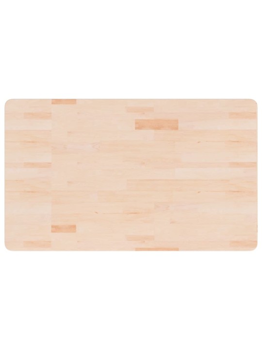 Pracovní stůl 100 x 60 x (71,5–98) cm masivní dub obdélníkový