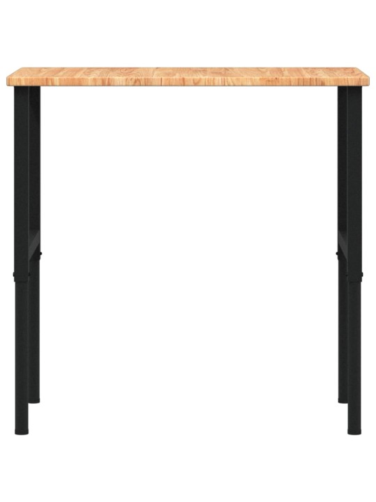 Pracovní stůl světle hnědý 100x60x(71,5–98) cm dub obdélníkový