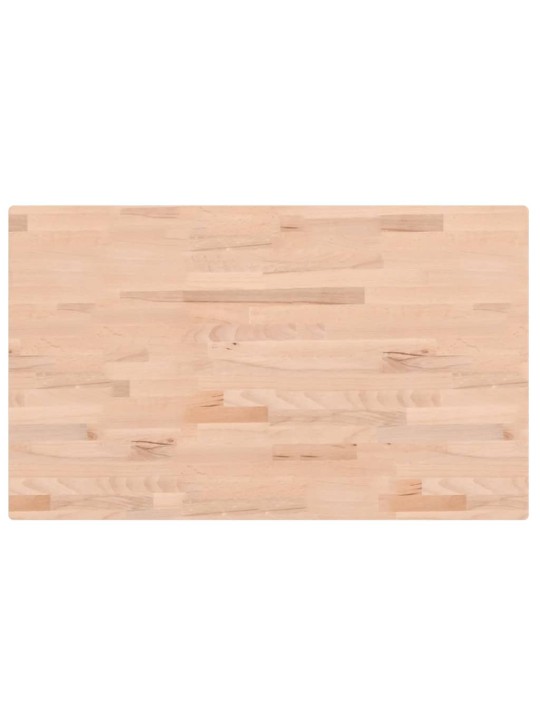 Pracovní stůl 100 x 60 x (71,5–98) cm masivní buk obdélníkový