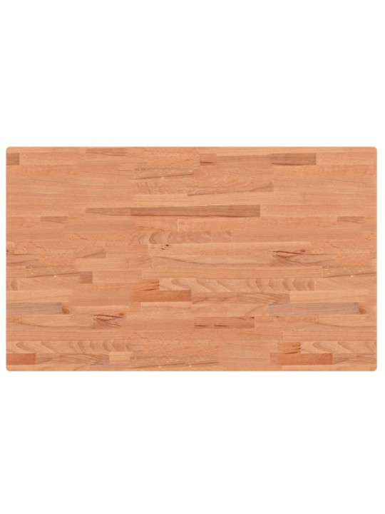 Pracovní stůl 100 x 60 x (71,5–98) cm masivní buk obdélníkový