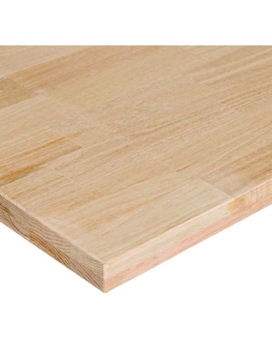 Pracovní stůl 80 x 60 x (71,5–98) cm masivní dubové dřevo