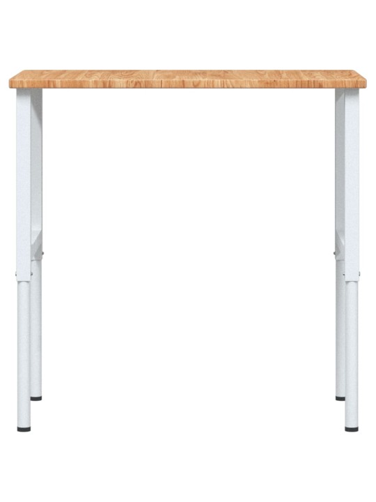 Pracovní stůl světle hnědý 100x60x(71,5–98) cm dub obdélníkový