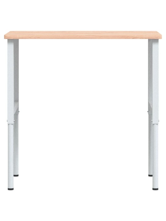 Pracovní stůl 100 x 60 x (71,5–98) cm masivní buk obdélníkový