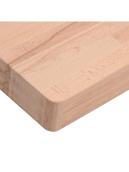 Pracovní stůl 100 x 60 x (73–99,5) cm masivní buk obdélníkový