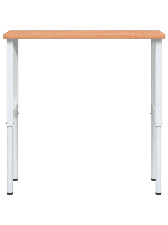 Pracovní stůl 100 x 60 x (71,5–98) cm masivní buk obdélníkový