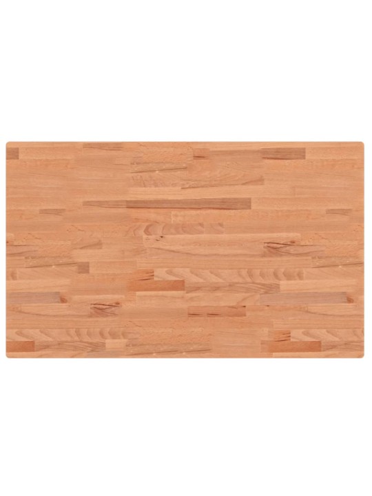 Pracovní stůl 100 x 60 x (71,5–98) cm masivní buk obdélníkový