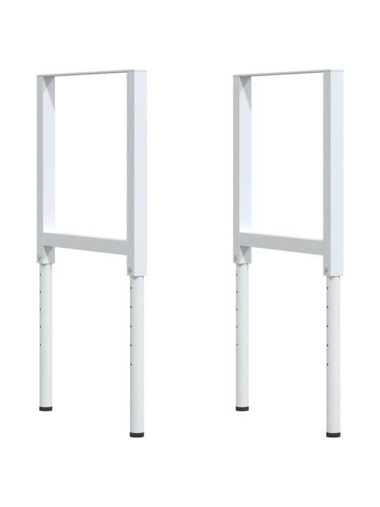 Pracovní stůl 80 x 60 x (71,5–98) cm masivní dubové dřevo