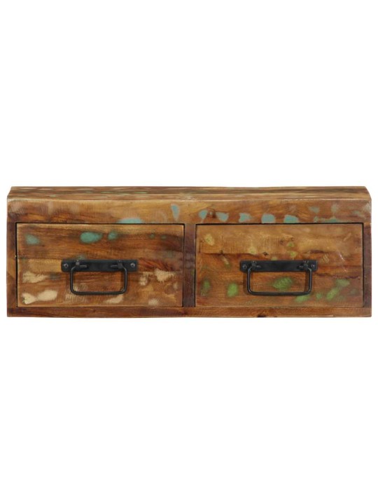 Nástěnná TV skříňka 60 x 30 x 19 cm masivní recyklované dřevo