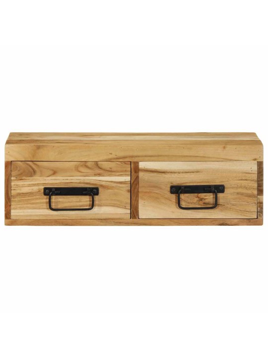 Nástěnná tv skříňka 60 x 30 x 19 cm masivní akáciové dřevo