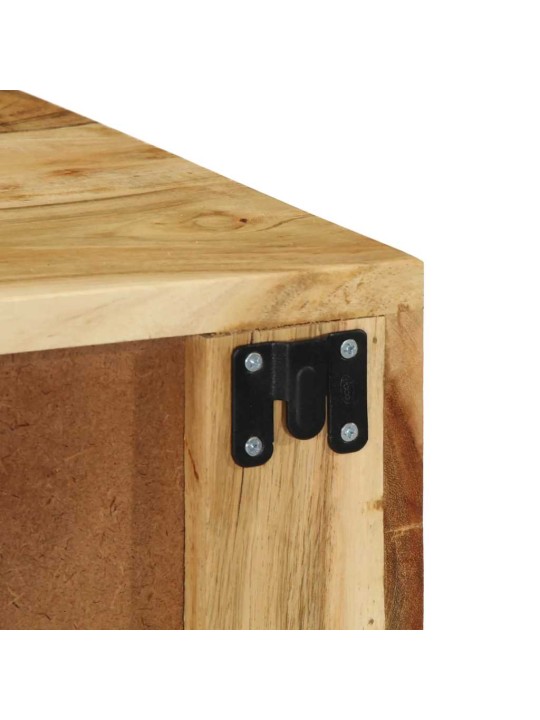Nástěnná tv skříňka 60 x 30 x 19 cm masivní akáciové dřevo